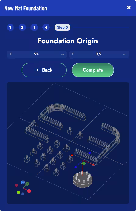 New Mat Foundation step 5