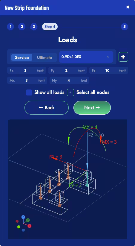 New Strip Foundation step 4